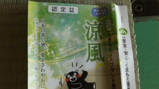 高槻市　熊本産涼風品種の新築の畳