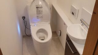 高槻市　トイレ改修工事　リピーター様です(^^♪