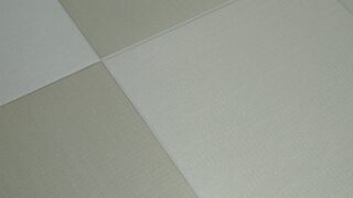 交野市　琉球畳　大建和紙銀白色30㎜仕上がり
