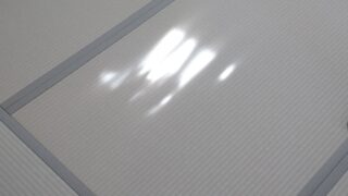 高槻市和紙畳　白茶色表替え　朝引取夕方配送