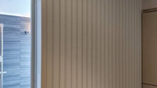 高槻市　洗面壁リフォーム工事　リピーター様です