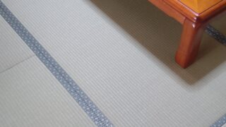 高槻市　南平台　和紙畳と襖障子張替え