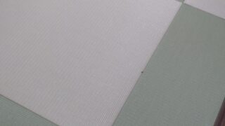 高槻市　上土室　琉球畳と襖替え