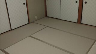 茨木市　和紙畳と襖替え　大池　