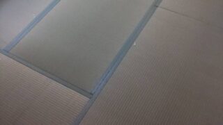 高槻市　日吉台　国産畳と襖張替え　12帖即日仕上げ