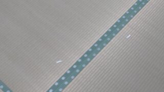 高槻市　畳替え　熊本産ひのさやか糸表替え　即日仕上げ