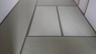 西宮市　セキスイ美草畳替えと襖張替え　甲子園