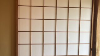 芦屋市　畳替えと特注障子の張り替え　奥池町ご紹介です⤴