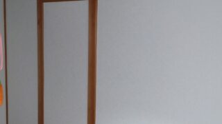 高槻市　聚楽壁をクロスに変更　リピーター様です(^^♪