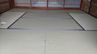 茨木市　岩坂　古民家　新調畳　ご紹介です♪