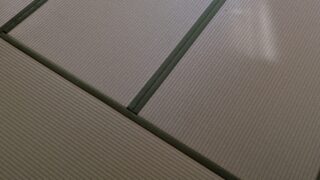 高槻市　和紙畳の新調　咳が止まらないお客様
