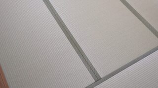 摂津市　香露園　畳替え　和紙の表替え