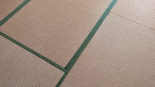 摂津市　別府　和紙の琉球畳　若草色