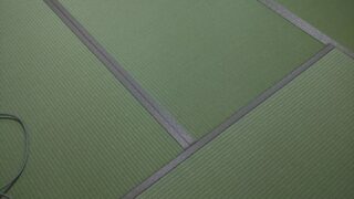 高槻市赤大路　和紙畳新調と床張り替え