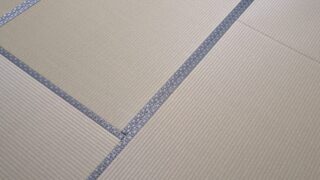 高槻市南平台　幅広和紙の新調畳　入れ替えです(^^♪