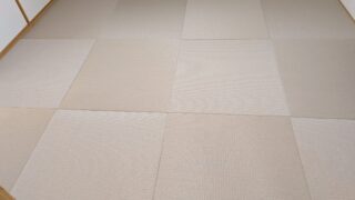 東大阪市 横小路 和紙の琉球畳と障子張り替え