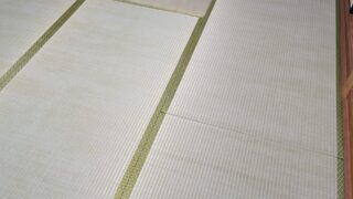 高槻市 宮之川原 熊本産ひのみどり品種綿W特表替え