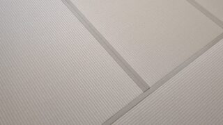 高槻市上土室 和紙畳と襖の張替 灰桜色