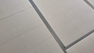 高槻市寺谷町　熊本産麻綿W表替え　即日仕上げ