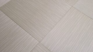 豊中市柴原 和紙の琉球畳 穂波縁無し新畳