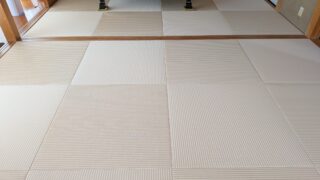 生駒市 和紙の琉球畳 清流ストライプ2番