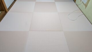 高槻市 琉球畳 リピーター様です(^^♪ 薄桜色