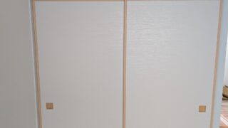寝屋川市 襖新調と和紙畳灰桜色