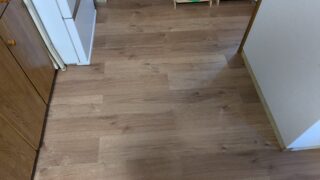 高槻市　リフォームフロアー上張り　リピーター様です(^^♪